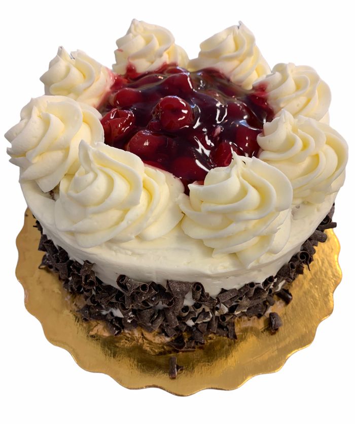 Black Forest Cake 6" single layer serves 6-8