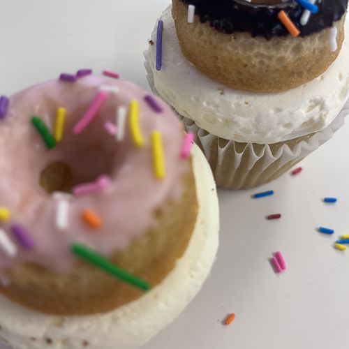 Donut Themed Cupcakes