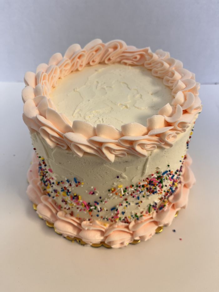 NEW: The PARTY Cake 6" double layer serves 12-15