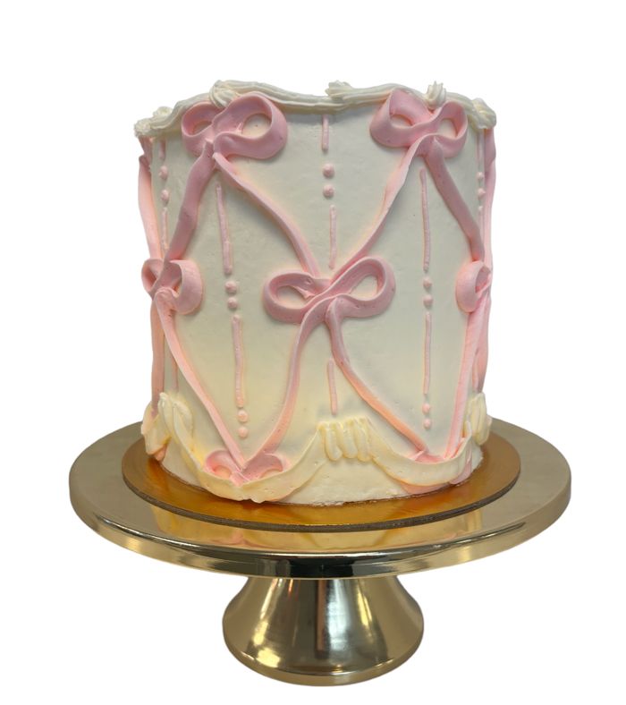 🎀 NEW Ribbons and Bows Cake 6” triple layer serves 20