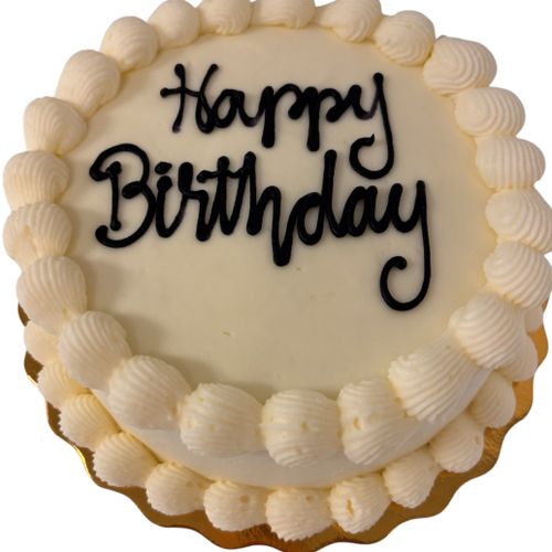 🩷 The  Classic Cake 6” single layer serves 6-8