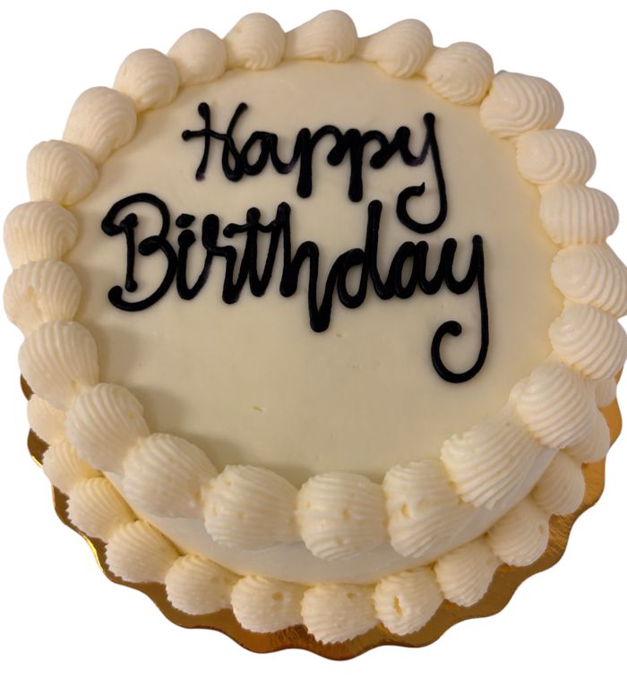 🩷 The  Classic Cake 6” single layer serves 6-8