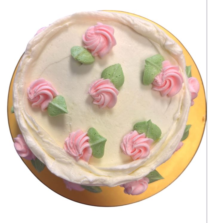 🌸 4” Mini  ROSETTE CAKE (serves 1-2)
