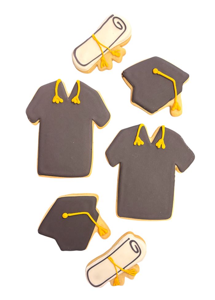 🎓 GRAD Cookie Set