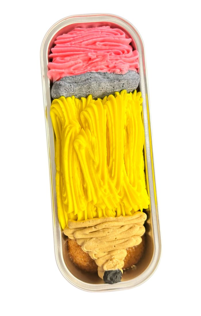 ✏️  PENCIL MINI CAKES. INDIVIDUAL SERVING