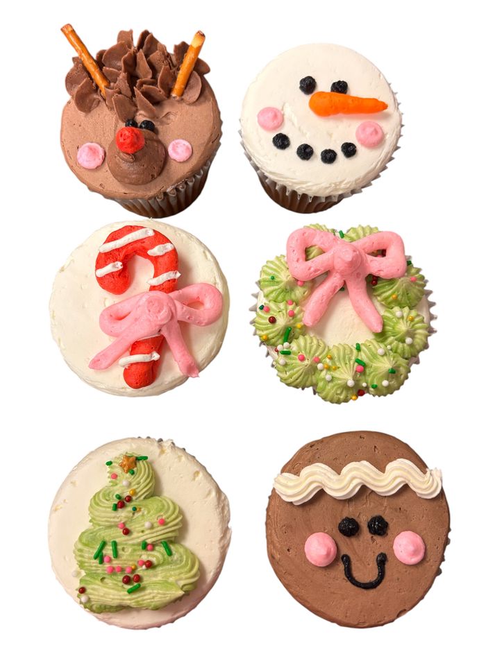🌲 HOLIDAY FESTIVE ASSORTED CUOCAKES
