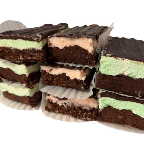 🌲 Peppermint Naniamo  Bars