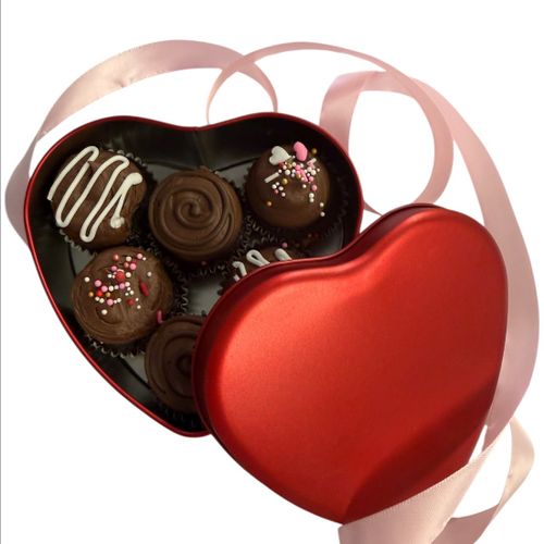 ❤️ VALENTINE Box of Chocolates Themed Mini Cupcakes