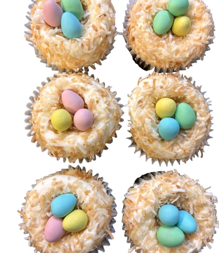 🐣 EASTER HUMMINGBIRD CUPCAKES