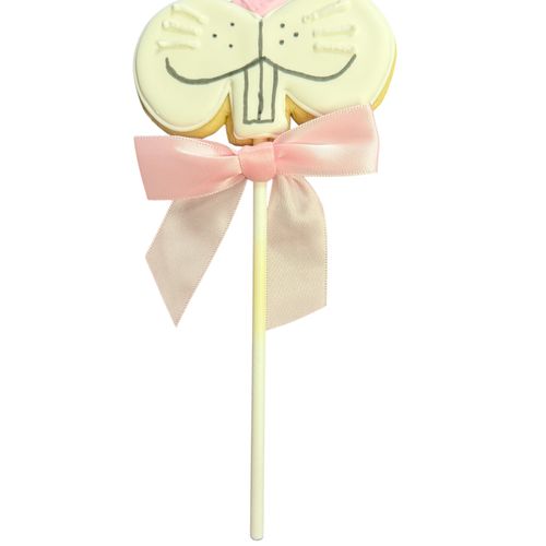 🐣 Easter Sugar Cookie Lollie Bunny Face