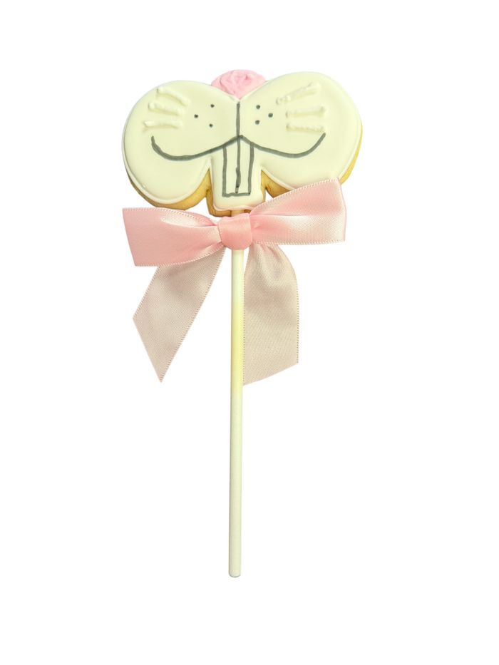 🐣 Easter Sugar Cookie Lollie Bunny Face