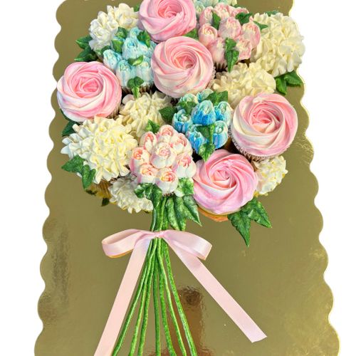 MOTHERS DAY Bouquet of Cupcakes