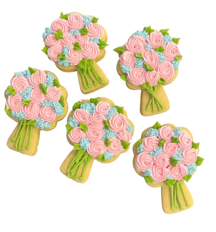 MOTHERS DAY Bouquet Cookies