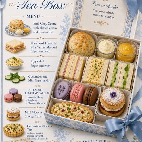 🎀 BRIDGERTON TEA BOX 🎀 PICKUPS ONLY JULY 24-25 & AUG 14-15