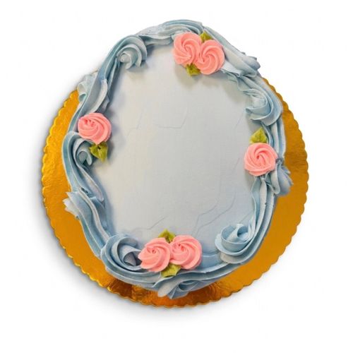 🎀 Lady Bridgerton Cake in Blue serves 15-20