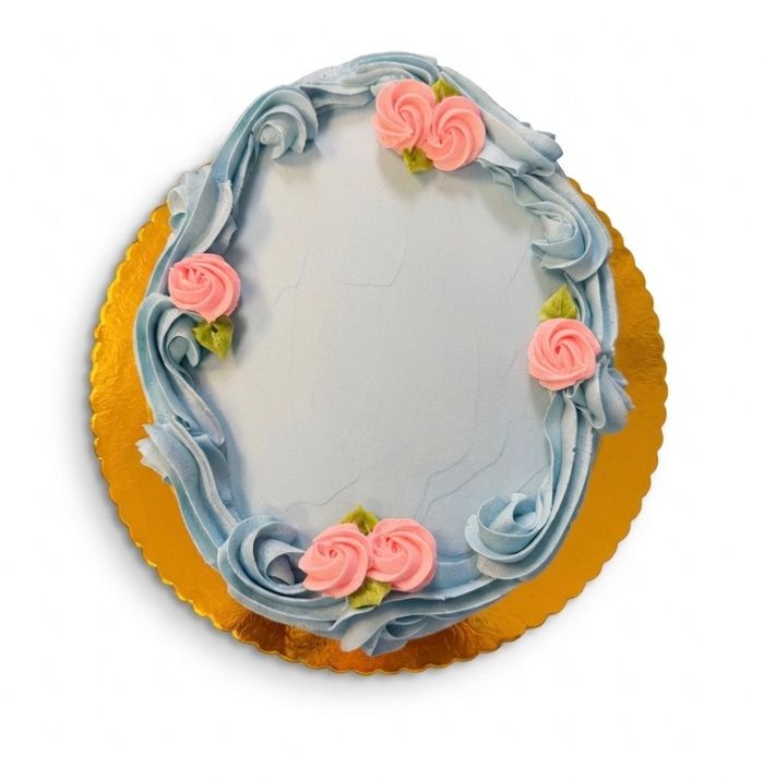 🎀 Lady Bridgerton Cake in Blue serves 15-20