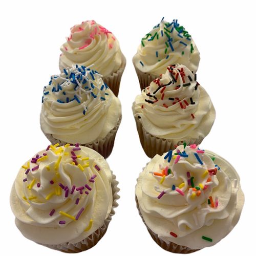 Sprinkle Cupcakes 6 Packs