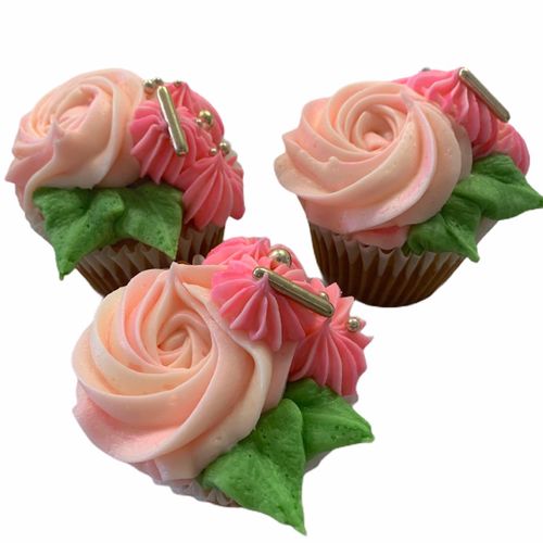 Modern Bouquet Cupcakes 6 Pack