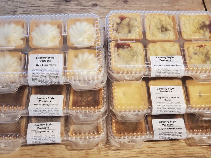 Local made Tarts