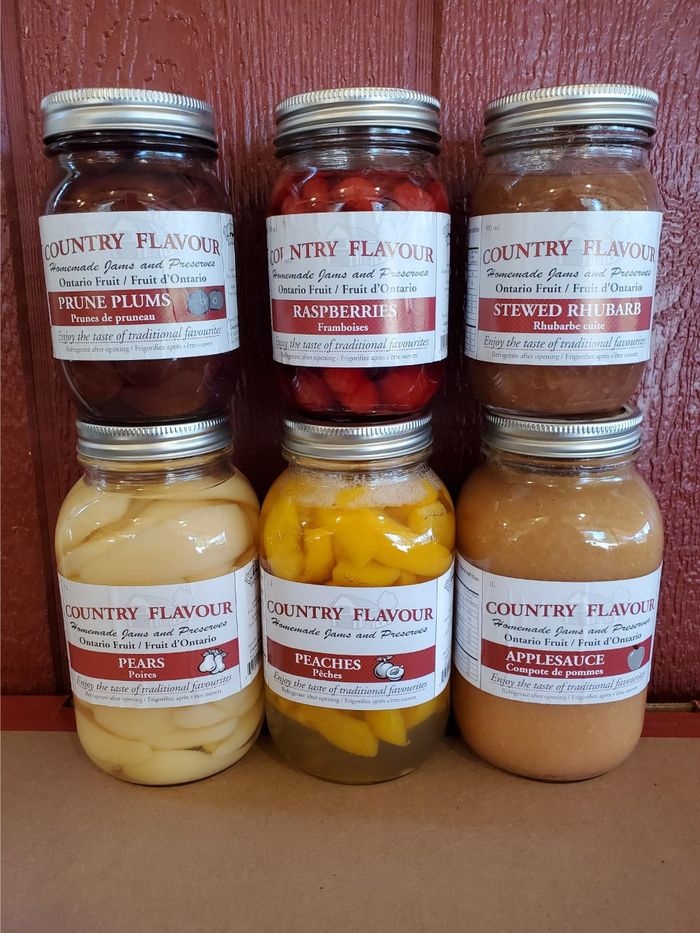 Local made: Canned Fruit