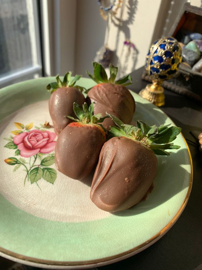 Milk Chocolate Dipped Strawberries