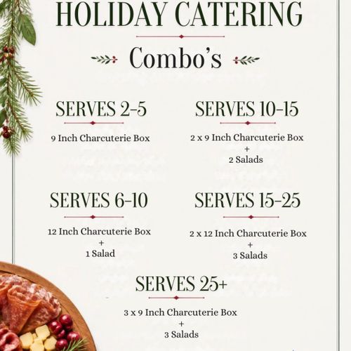 Holiday Combo - Serves 15-25