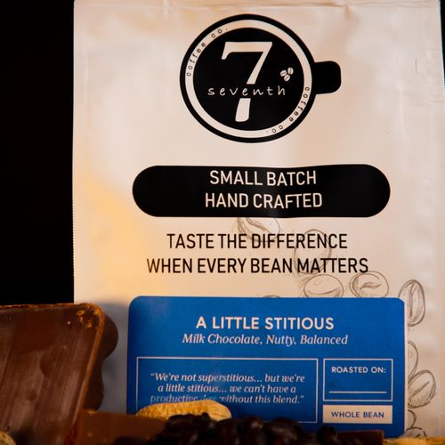 A Little Stitious - Coffee