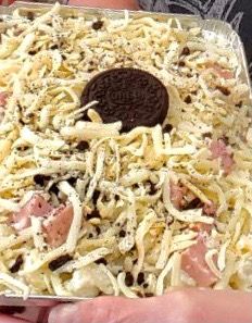 Spam and Oreo Mac N Cheese
