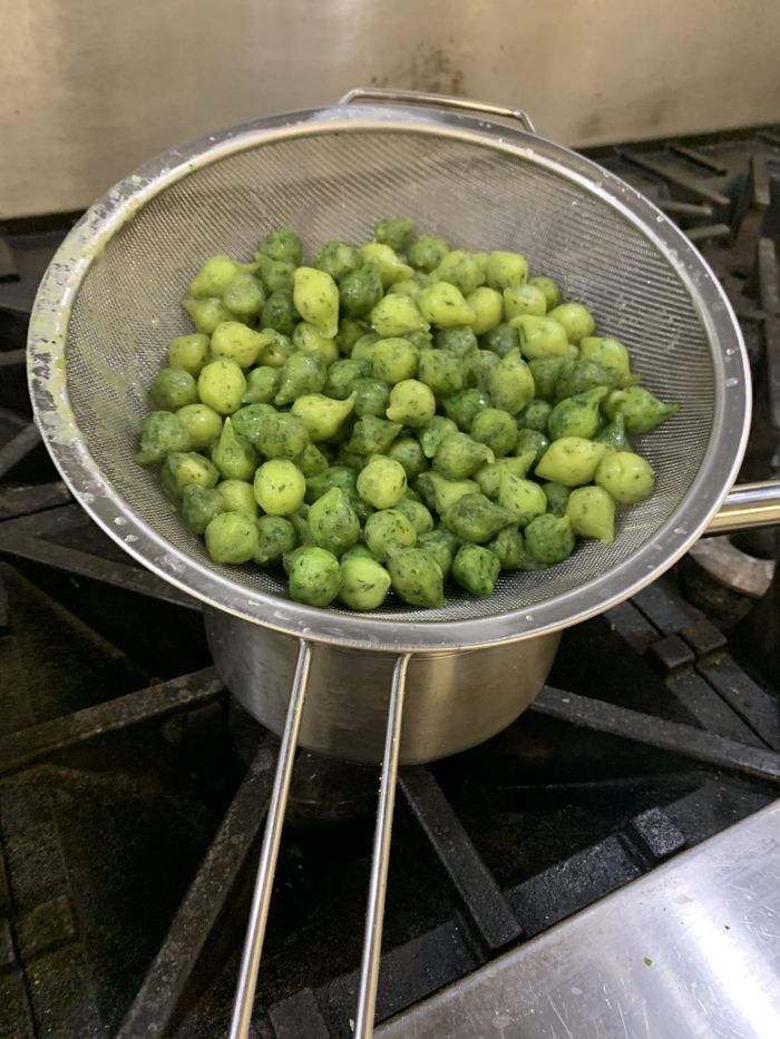 Fresh Gluten Free Gnocchi: Spinach