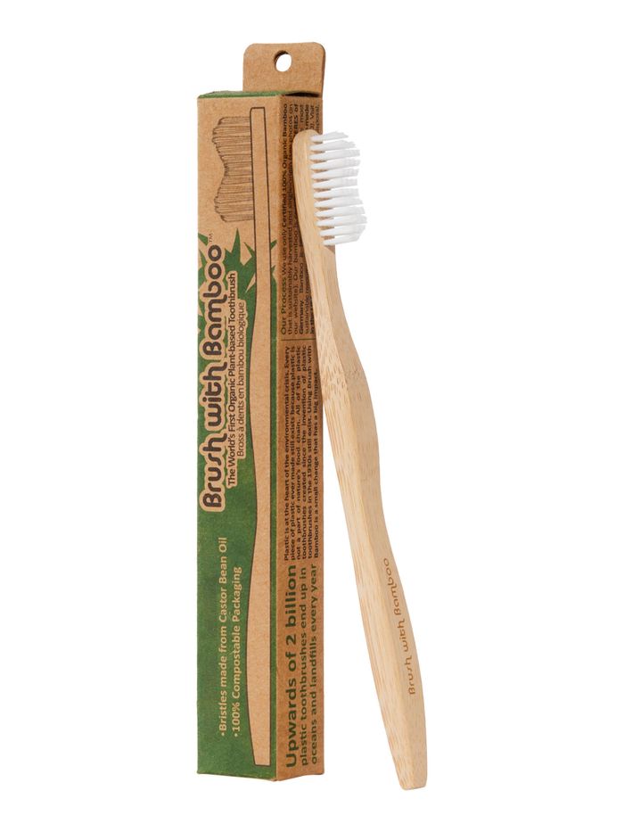 Adult Organic Bamboo Toothbrush