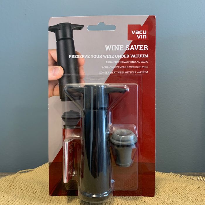 Vacu-Vin Wine Saver (Black)