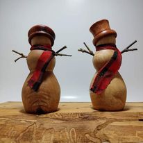 Snowman Salt & Pepper Shaker Set